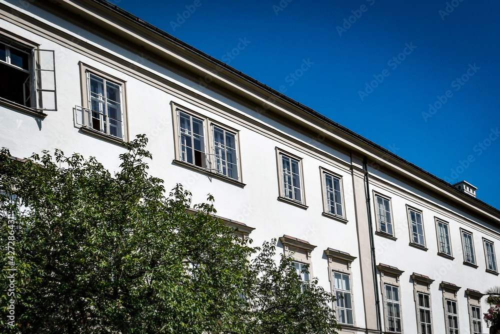 ザルツブルク、ミラベル庭園の情景