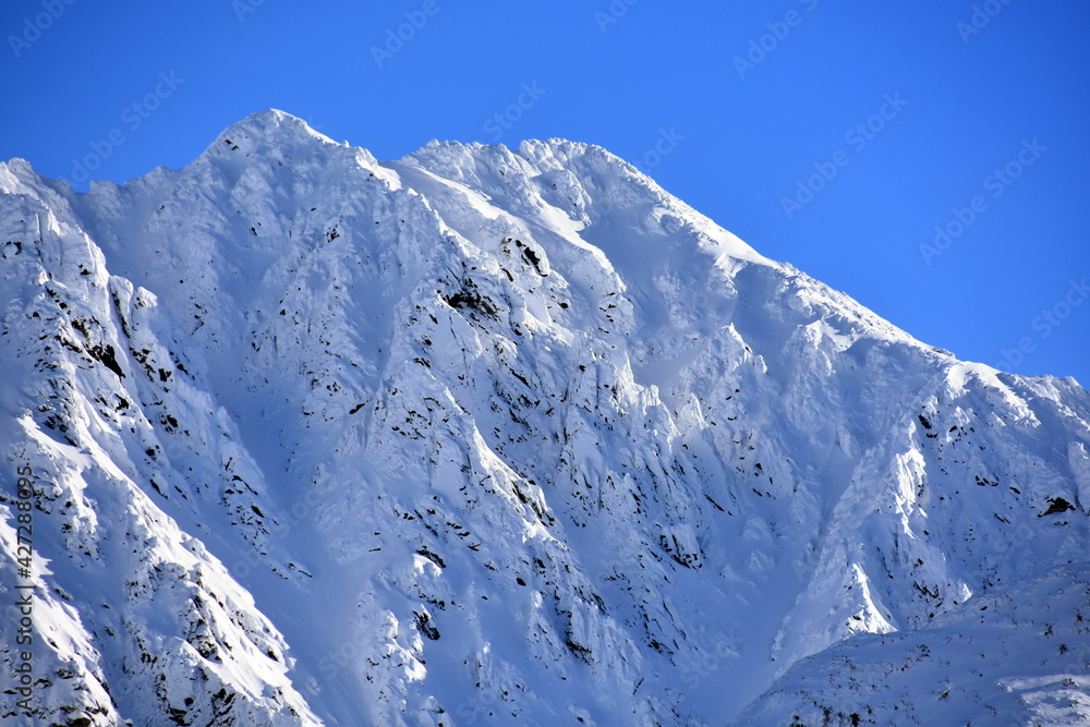 The Tatras, mountains, trail conditions, winter in the Tatra National Park, Poland