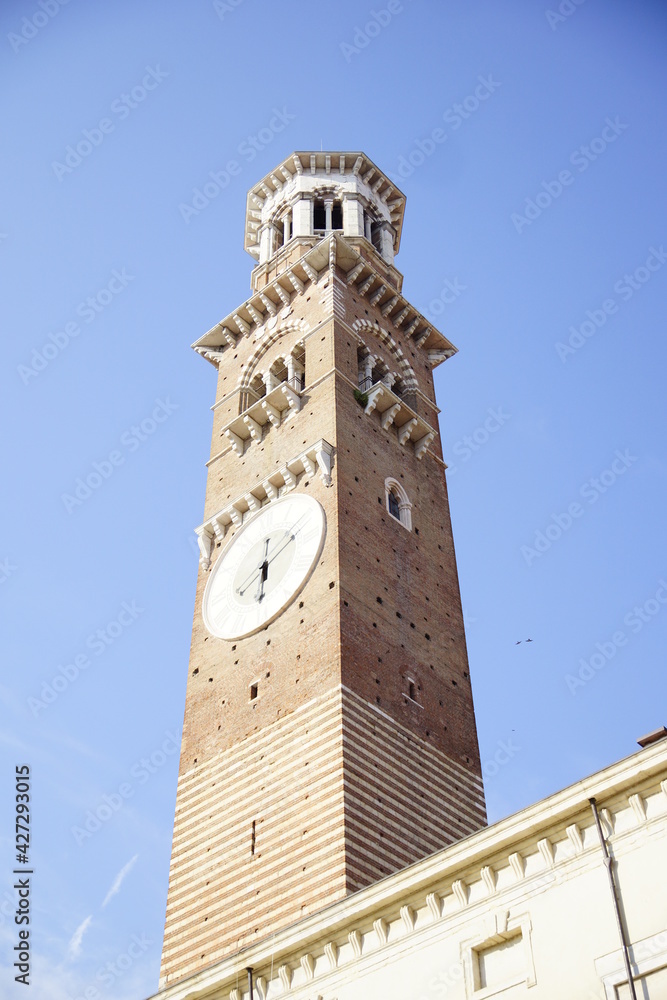 Torre dei Lamberti, Turm in der norditalienischen Stadt Verona in Venetien