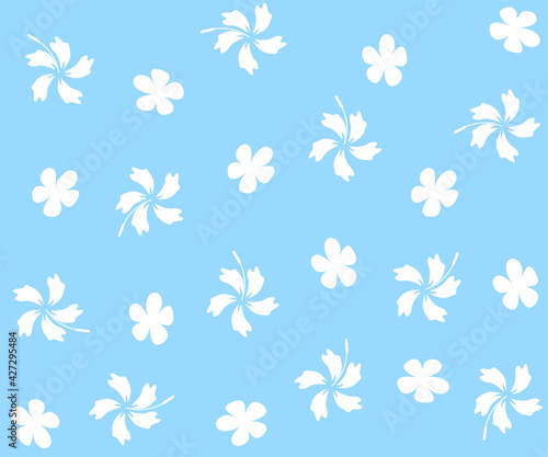 seamless floral pattern abstract background  flowers canvas art drawing  graphic design illustration wallpaper