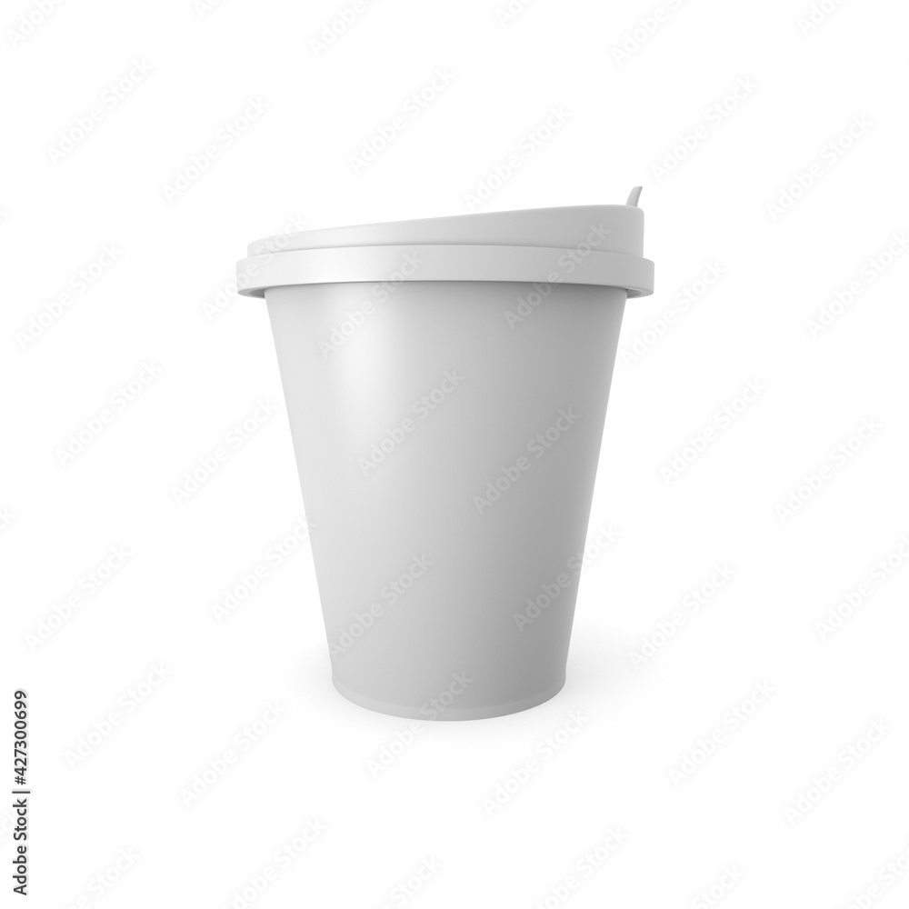 Paper Coffee Cups on white background. Collection 3d Coffee Cup Mockup. 3d Template. Paper Coffee Cups on white background. Collection 3d Coffee Cup Mockup. 3d Template.