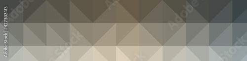 Abstract color Low-Polygones Generative Art background illustration