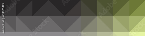 Abstract color Low-Polygones Generative Art background illustration