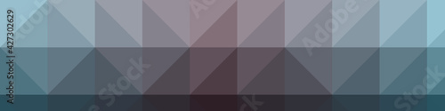 Abstract color Low-Polygones Generative Art background illustration