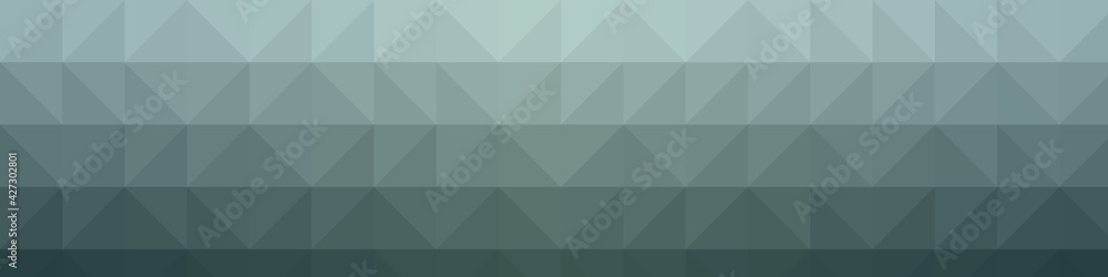 Fototapeta premium Abstract color Low-Polygones Generative Art background illustration