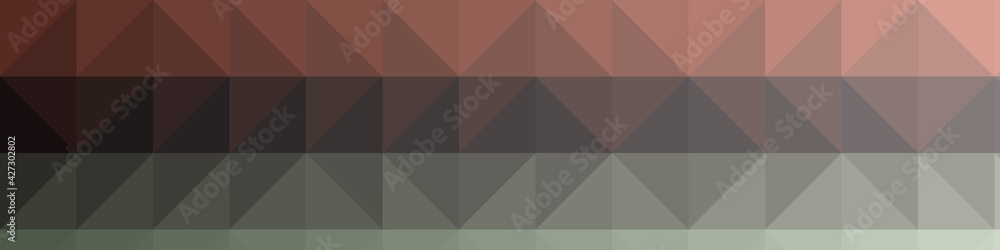 Obraz premium Abstract color Low-Polygones Generative Art background illustration