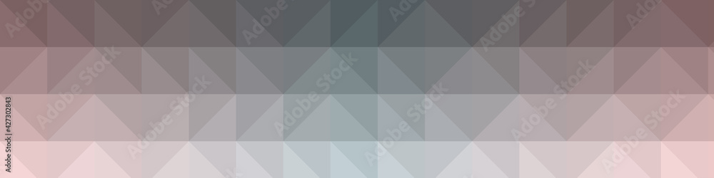 Fototapeta premium Abstract color Low-Polygones Generative Art background illustration