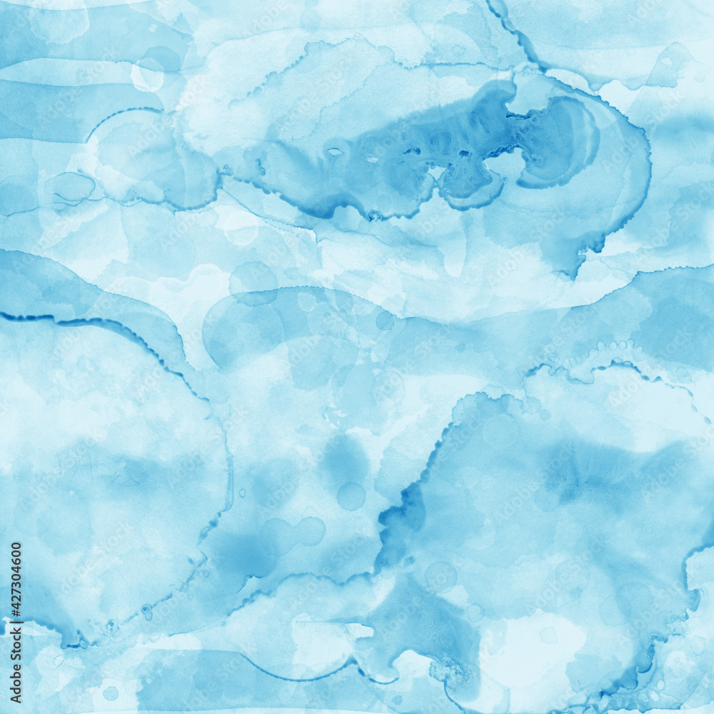 blue watercolor background with abstract blotchy grunge texture design, light pastel blue and white colors painted in fluid liquid fringe bleed design blue watercolor background with abstract blotchy grunge texture design, light pastel blue and white colors painted in fluid liquid fringe bleed design