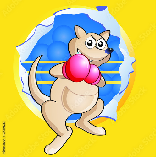 Canguro boxeador