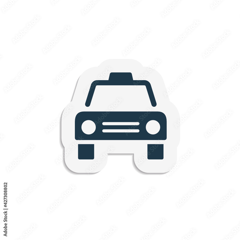 Taxicab - Sticker