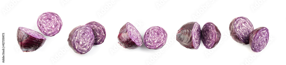 Cut of Red Cabbage Cut of Red Cabbage