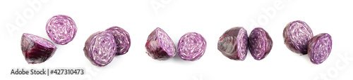 Cut of Red Cabbage