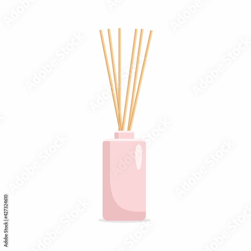 Vector diffuser with reeds