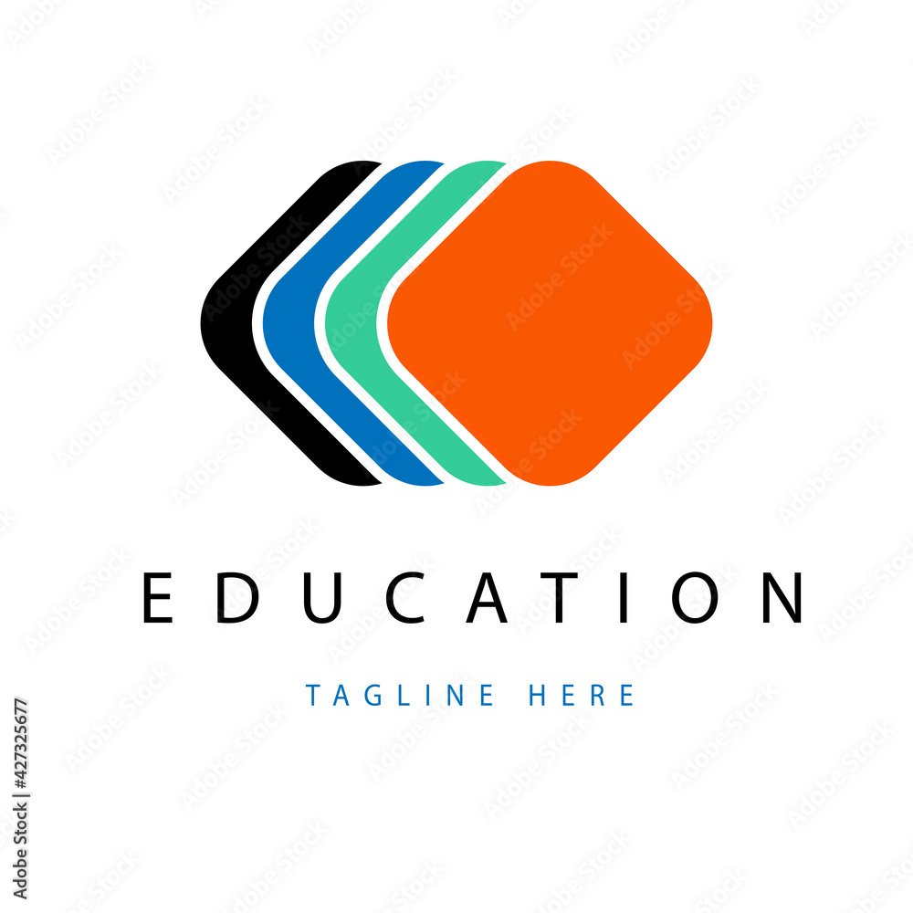 Book Logo Education Symbol. Blue Geometric Linear Rounded Style Initial Letter S isolated on White Background. Flat Vector Logo Design Template Element Book Logo Education Symbol. Blue Geometric Linear Rounded Style Initial Letter S isolated on White Background. Flat Vector Logo Design Template Element