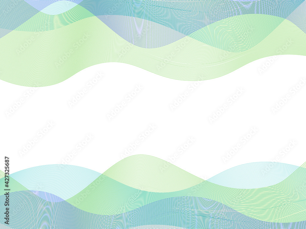 Abstract wavy pastel background on white background Abstract wavy pastel background on white background