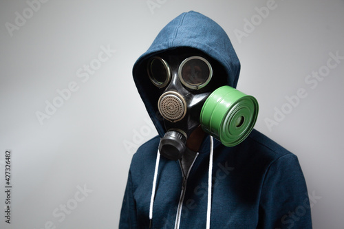 man in the gas mask © ARAMYAN