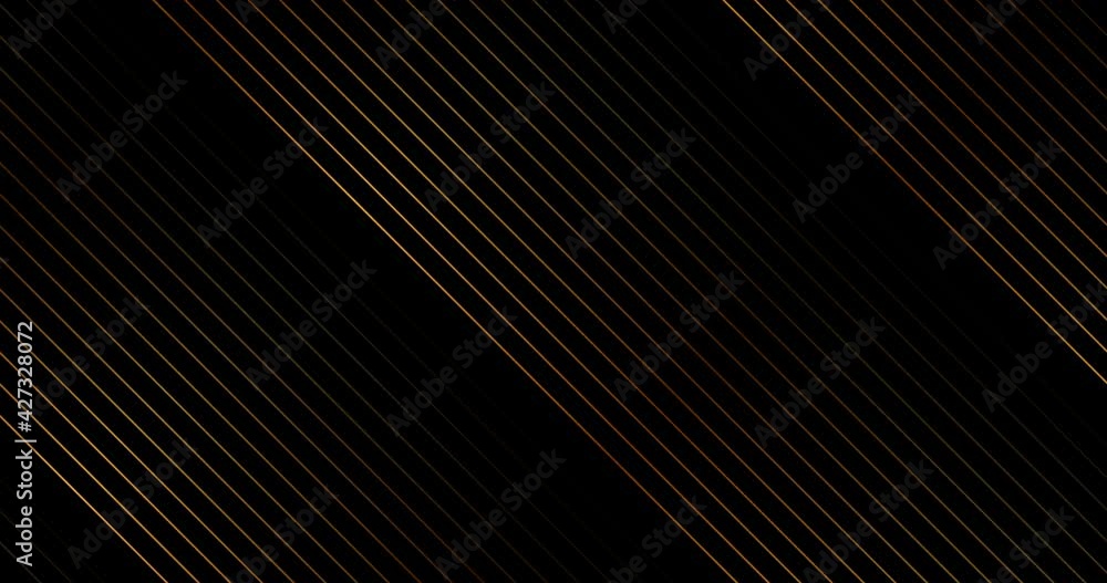 Black abstract motion background with golden lines. Seamless looping. Video animation Ultra HD 4K 3840x2160 Black abstract motion background with golden lines. Seamless looping. Video animation Ultra HD 4K 3840x2160