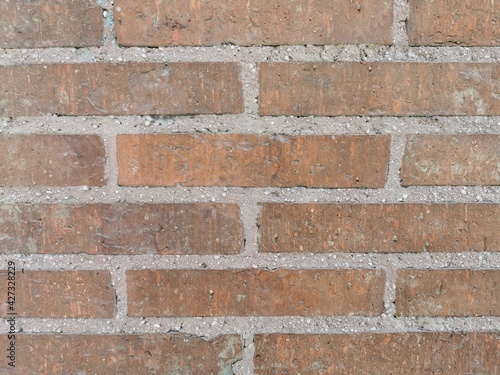 view of a Real brick wall texture