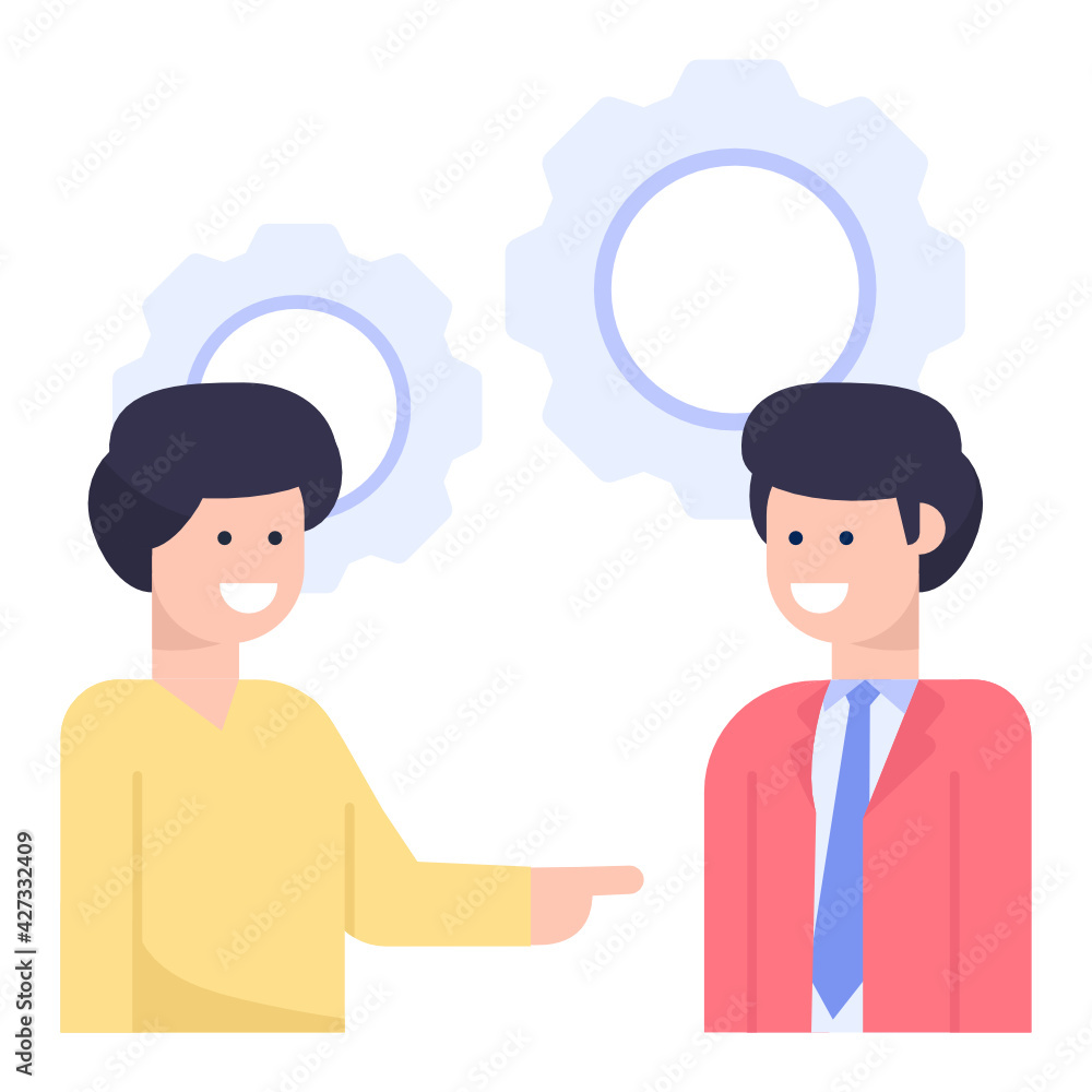 Office Discussion Flat Icons collection
Office Discussion Flat Icons collection