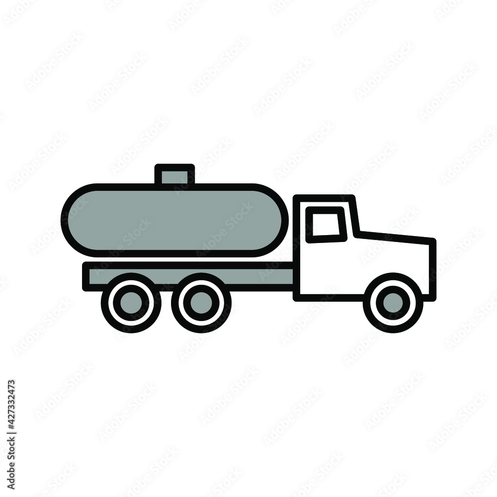Illustration Vector graphic of Truck icon Illustration Vector graphic of Truck icon