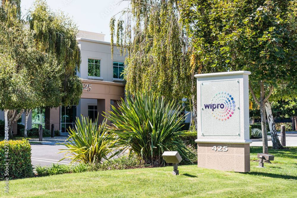Sep 26, 2020 Mountain View / CA / USA Wipro offices in Silicon Valley