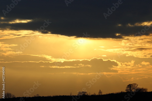 sunset in the sky, Polska