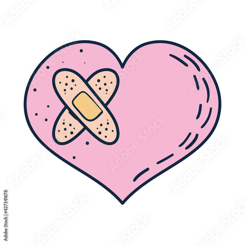 wounded heart design