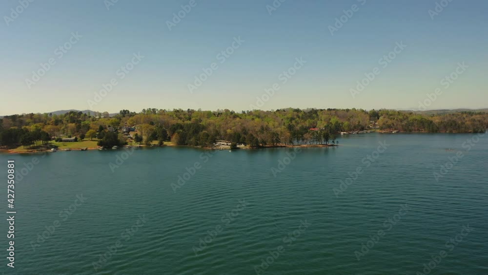Lake Lanier in Cumming, Georgia on a sunny day near Pilgrims Mill road. Lake Lanier in Cumming, Georgia on a sunny day near Pilgrims Mill road.
