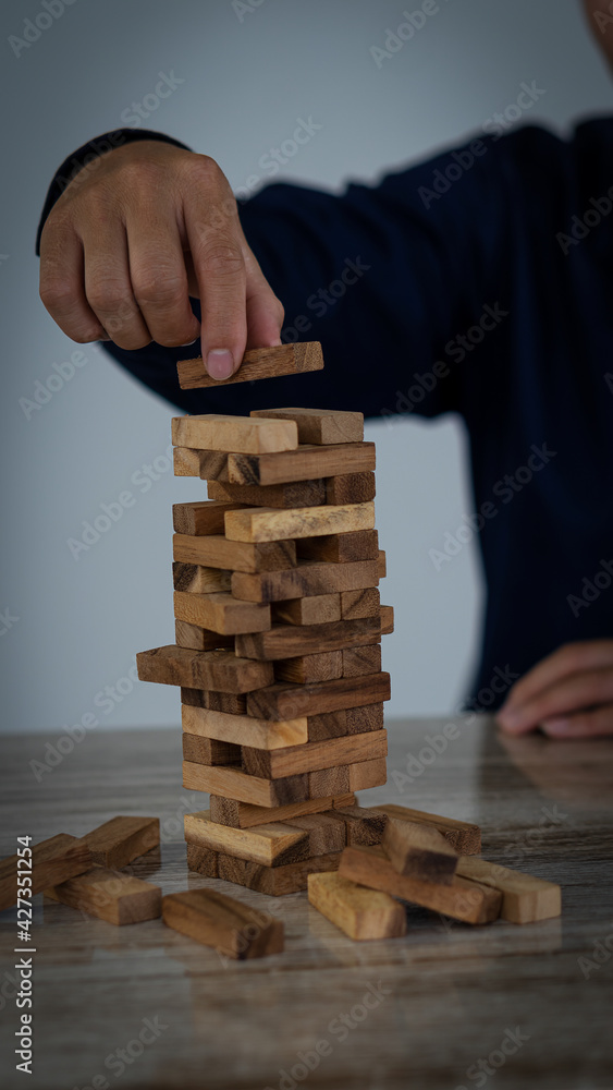 Risk Planning and Strategy in Business Gambling Business Place Wood Blocks on Tower Building Business Ideas. Risk Planning and Strategy in Business Gambling Business Place Wood Blocks on Tower Building Business Ideas.