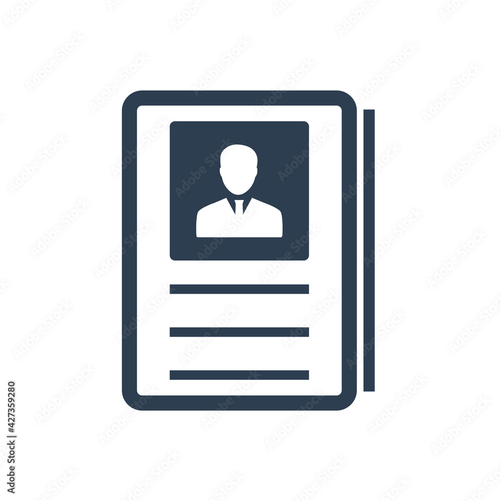 Resume / document Icon Resume / document Icon