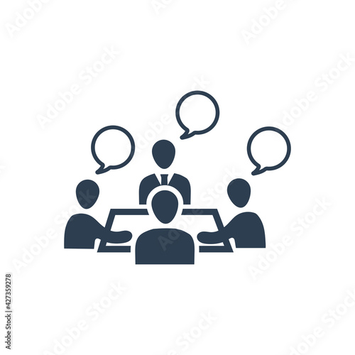 Business Meeting Icon