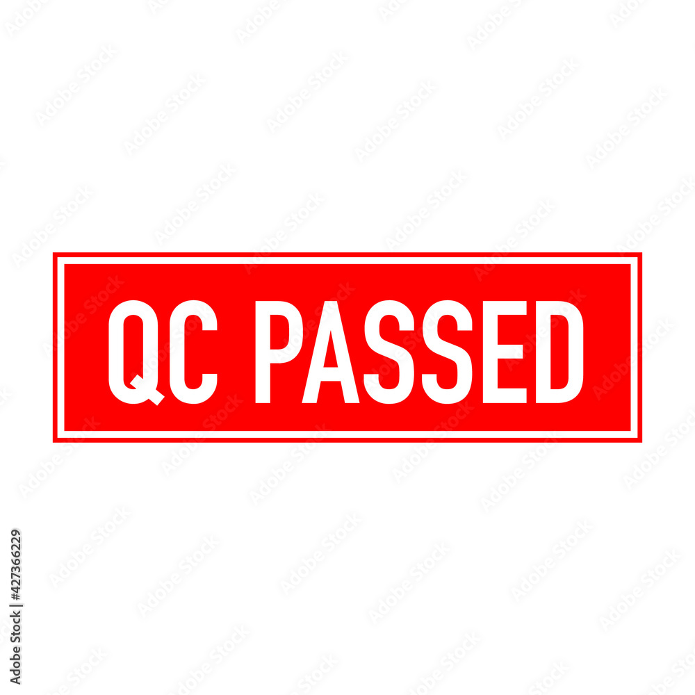 QC Passed Rubber Stamp QC Passed Rubber Stamp