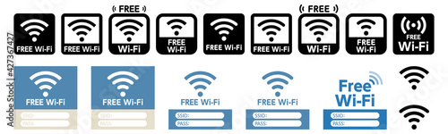 FREE Wi-Fiのアイコン