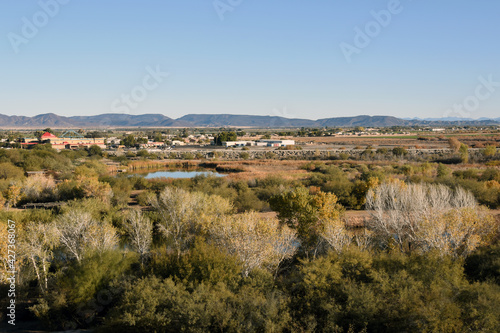 View over Yuma, Arizona