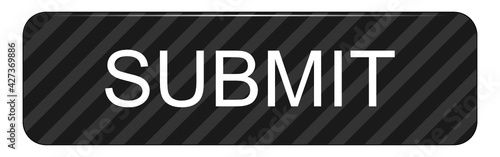 Submit Button on white backround - illustration