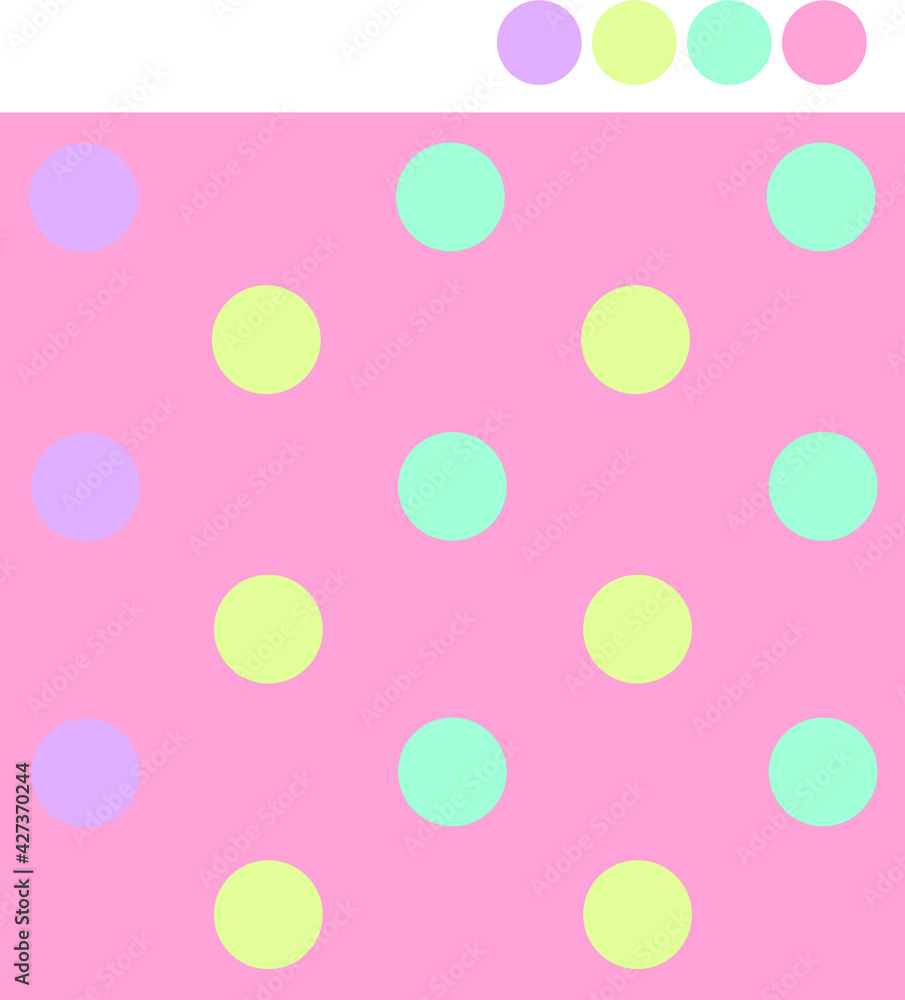 vector candy circles background seamless pattern vector candy circles background seamless pattern
