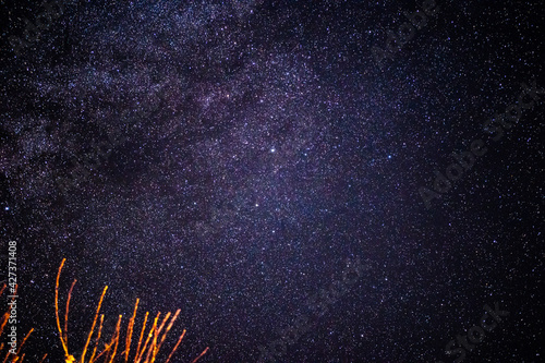 sky with stars