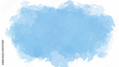 Blue watercolor background for textures backgrounds and web banners design