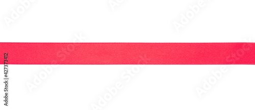 Red ribbon on white background Free Download Red ribbon on white background - GFXLoad