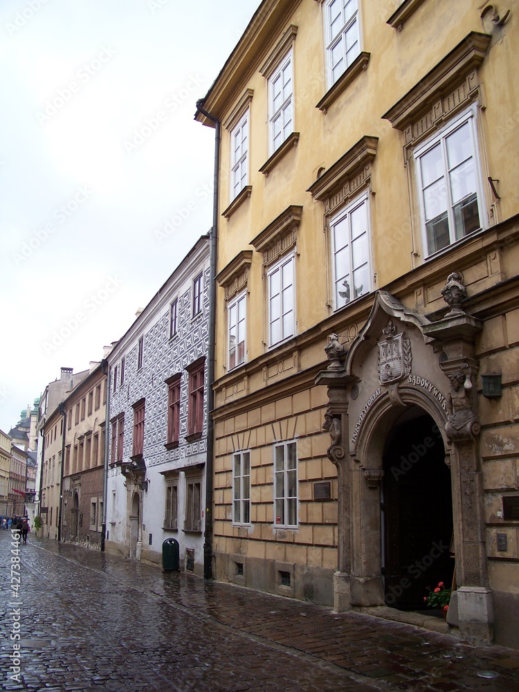 Street in Krakow Poland