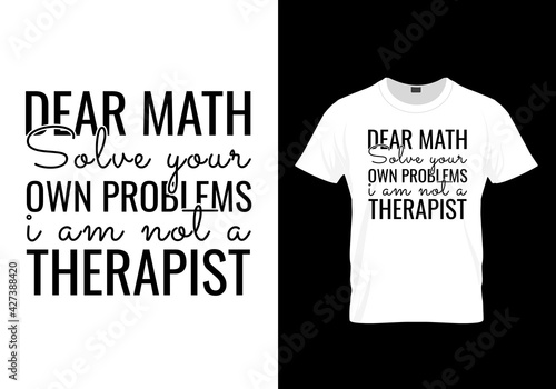 custom typography t-shirt design for your fashion apparel business, 
