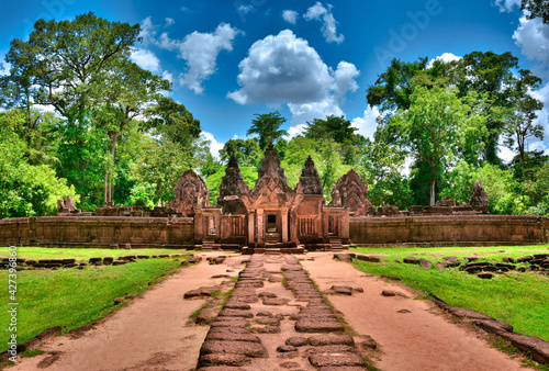 Bamteay Srei Temple, Angkor, Cambodia