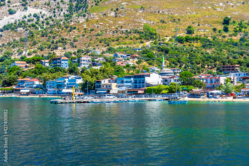 Marmara Island view from Marmara Sea  in  Turkey. photo