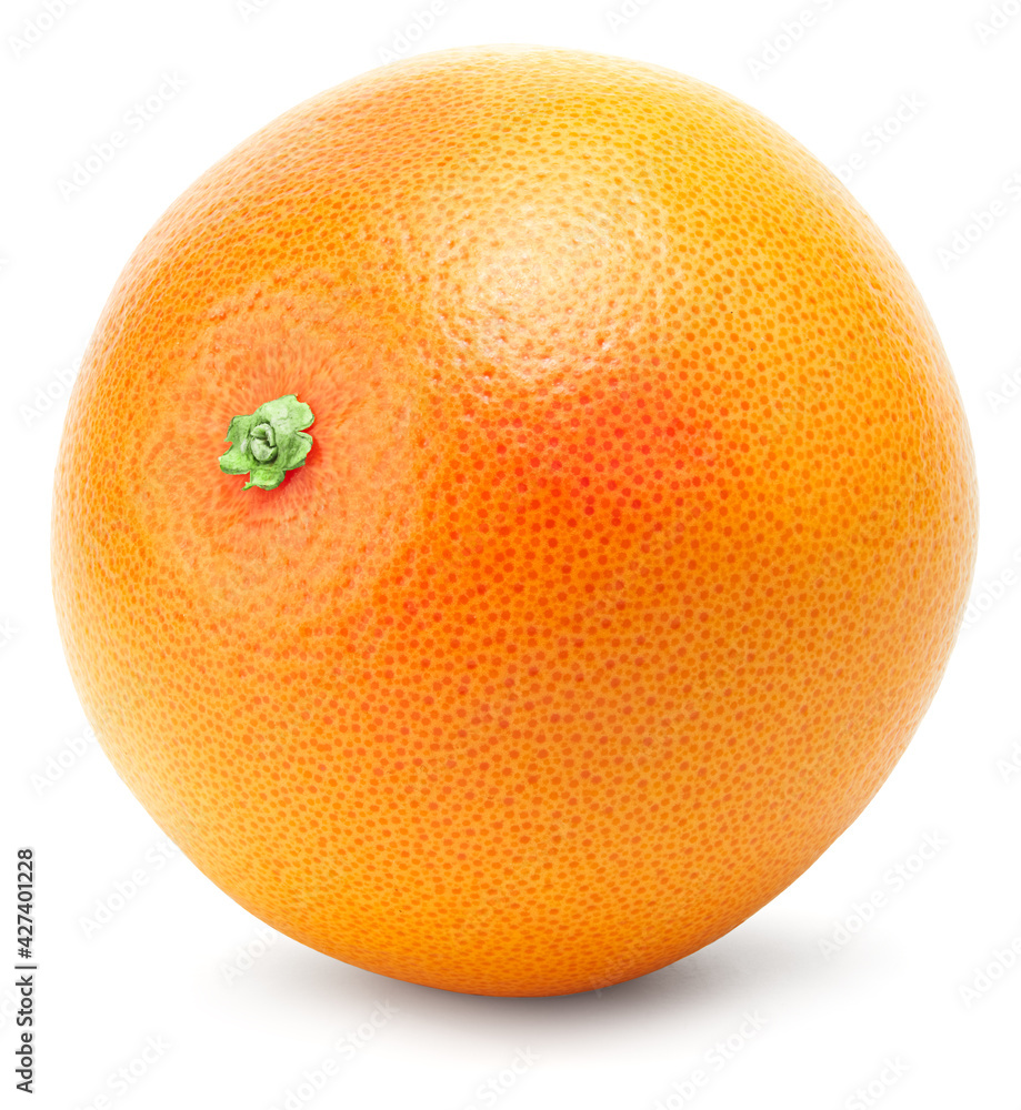single orange fruit isolated on white background. clipping path single orange fruit isolated on white background. clipping path