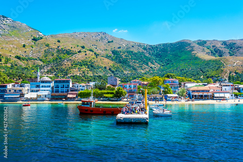 Marmara Island view from Marmara Sea  in  Turkey. © nejdetduzen