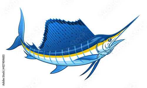 blue atlantic sailfish