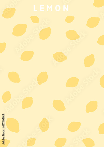 Wallpeper Handmade "lemon"