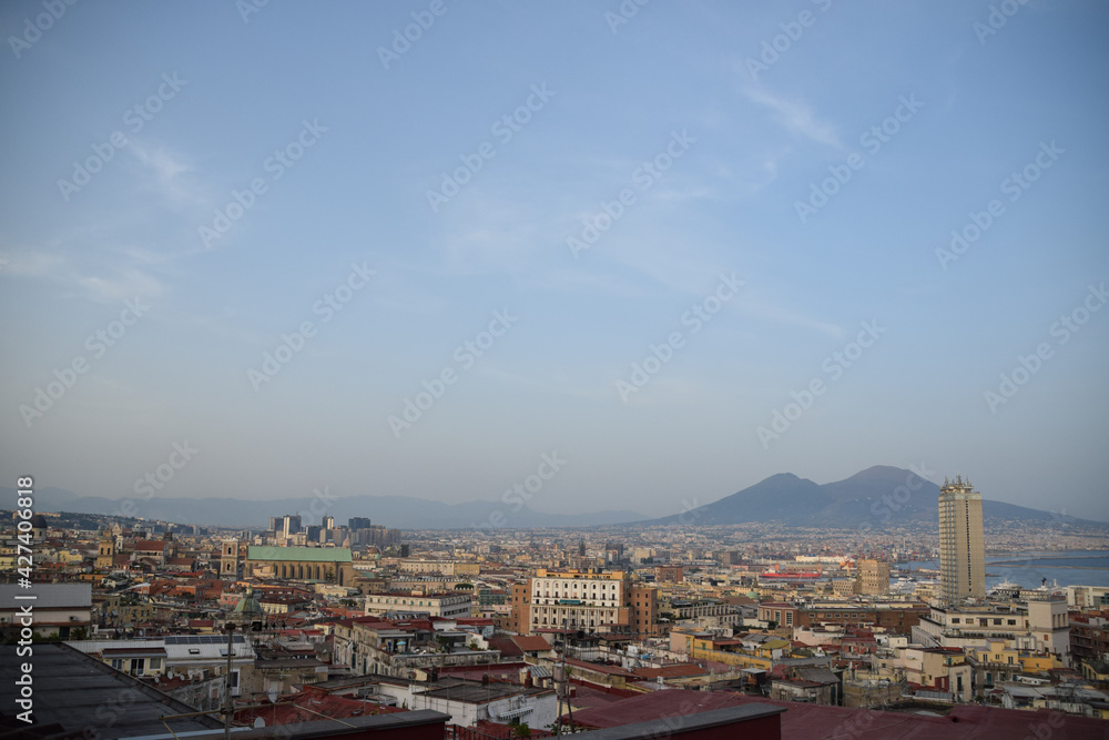 View in Naples, Italy