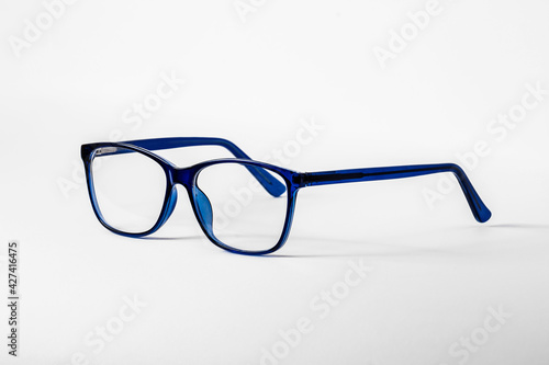 Fashion glasses style plastic-framed