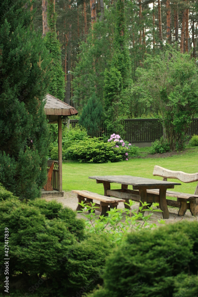 picnic in the garden